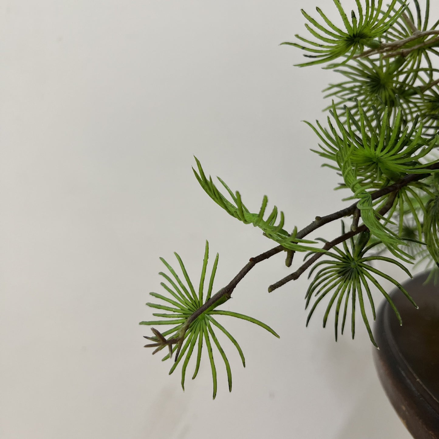 Artificial pine branches pseudolarix amabilis large artificial trees furnishings floral art decoration