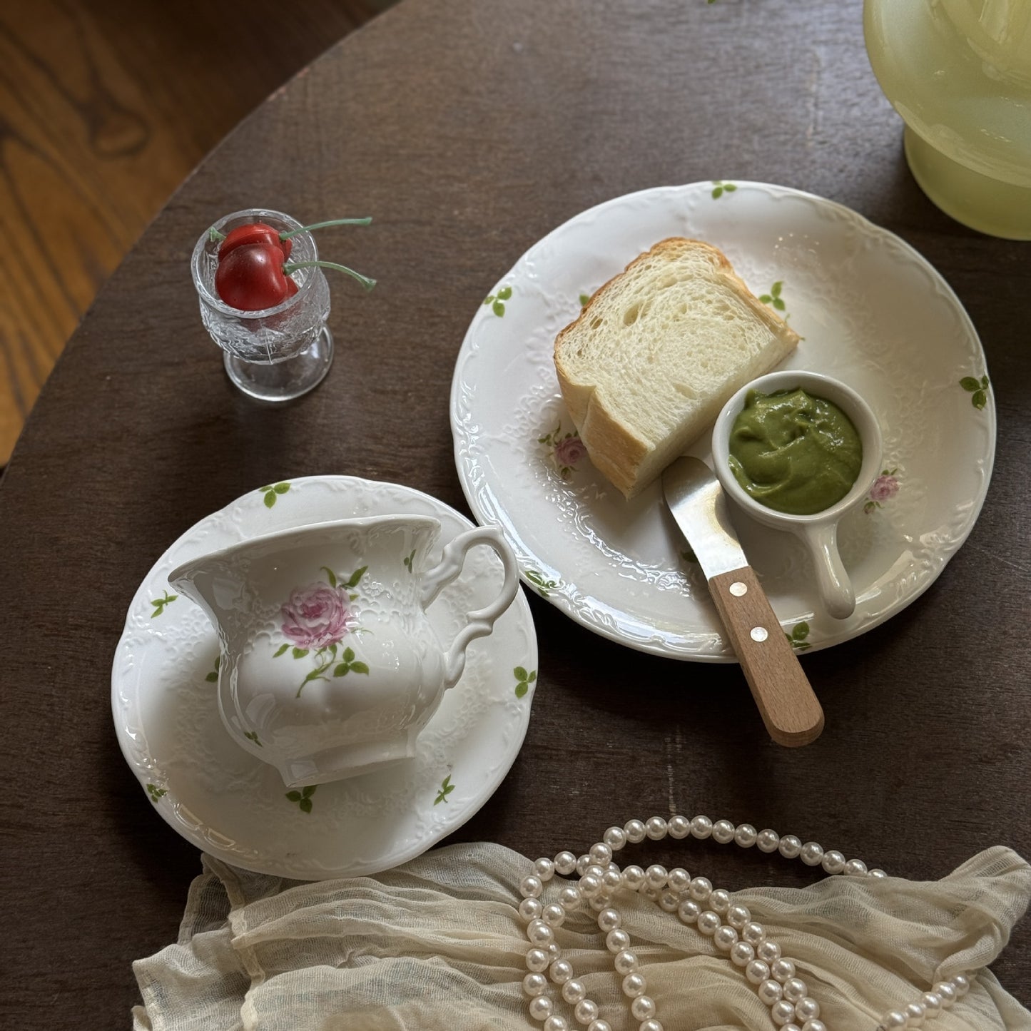 French vintage relief floral ceramic cups and plates high tea coffee desserts home western breakfast plates