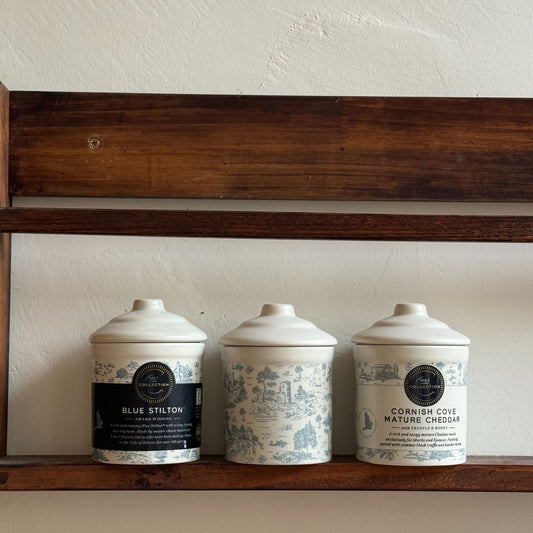 British M&S ceramic jars yogurt cheese jar scented candle ceramic jar sealed jar with lid