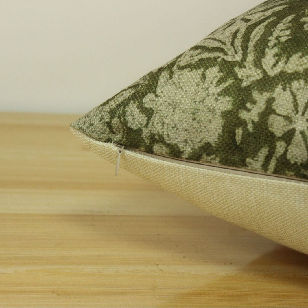 Farmhouse retro flower pillowcase  American country cushion sofa decoration