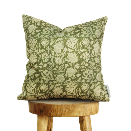 Farmhouse retro flower pillowcase  American country cushion sofa decoration