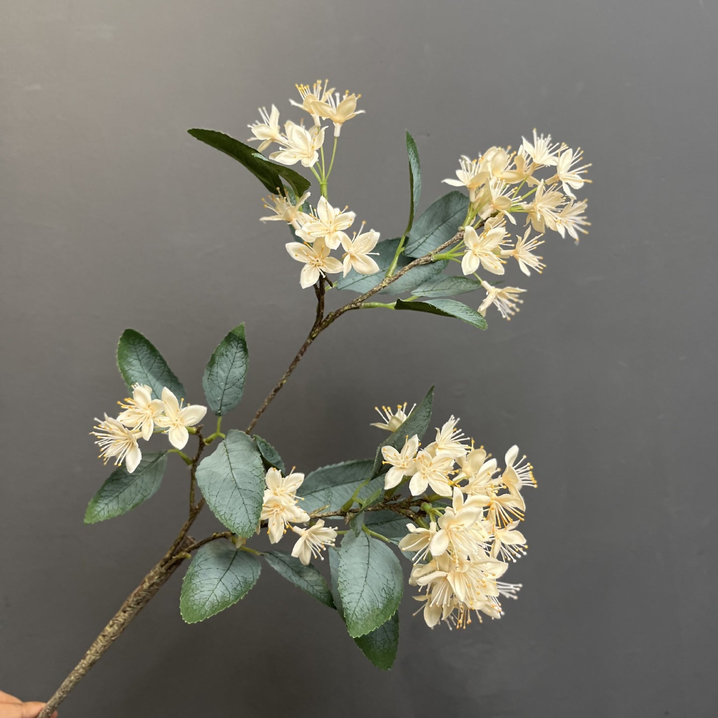 Simulated flowers lilacs wedding photo props living room model room decoration silk flowers dried flower bouquets high-level ornaments